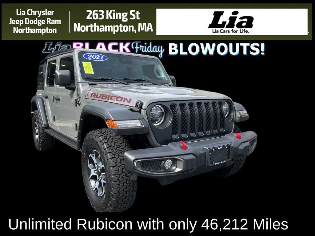 used 2021 Jeep Wrangler Unlimited car, priced at $36,899