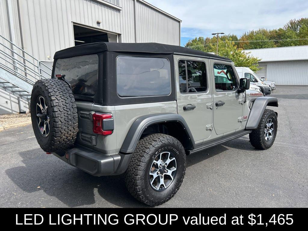 used 2021 Jeep Wrangler Unlimited car, priced at $36,899