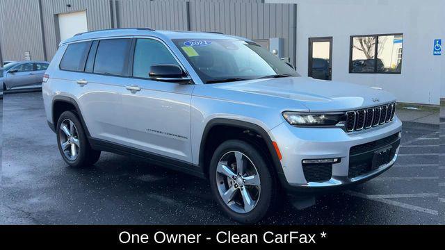 used 2021 Jeep Grand Cherokee L car, priced at $32,499