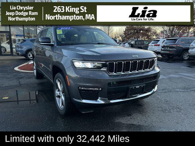 used 2021 Jeep Grand Cherokee L car, priced at $31,487