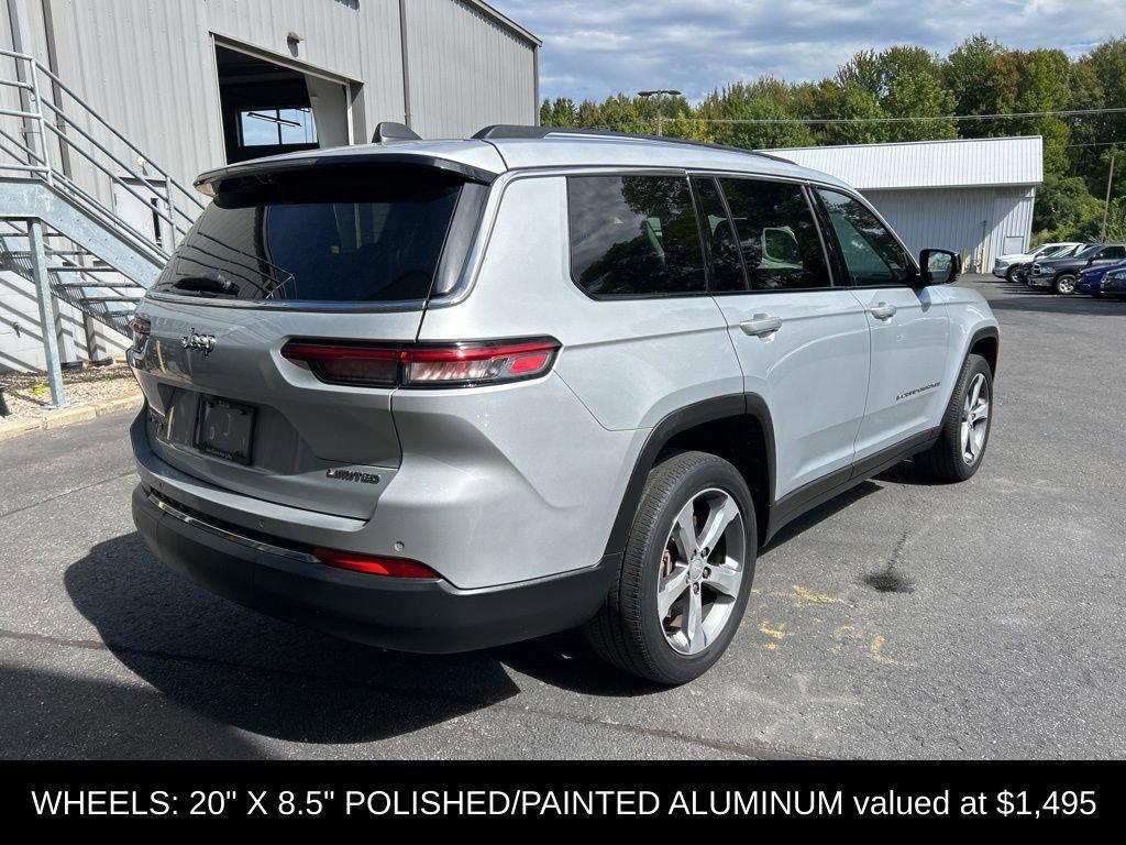 used 2021 Jeep Grand Cherokee L car, priced at $30,587