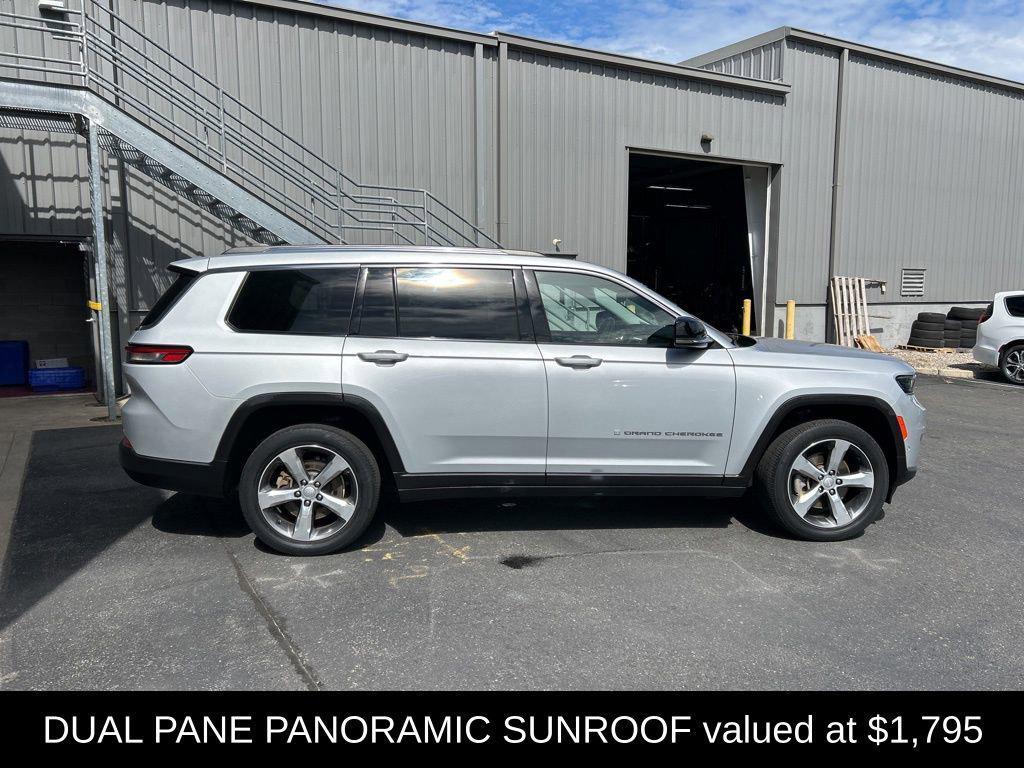 used 2021 Jeep Grand Cherokee L car, priced at $30,587