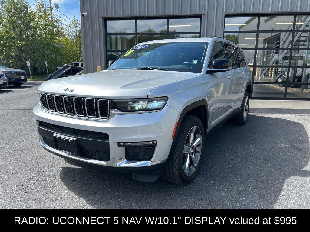 used 2021 Jeep Grand Cherokee L car, priced at $30,587