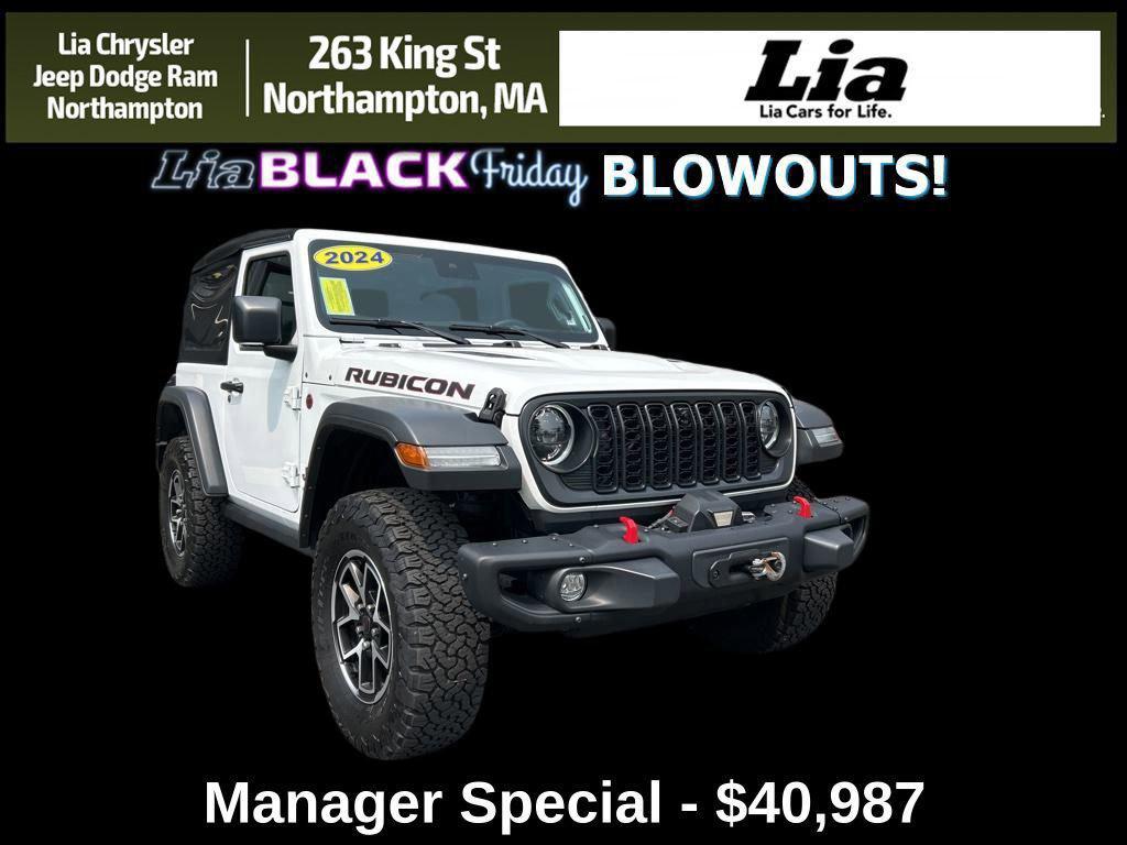 used 2024 Jeep Wrangler car, priced at $41,499