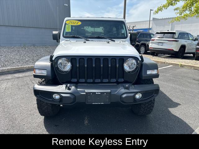 used 2021 Jeep Wrangler Unlimited car, priced at $31,449