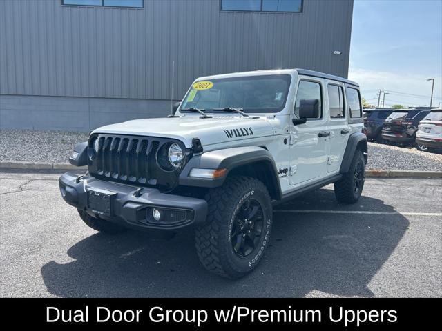 used 2021 Jeep Wrangler Unlimited car, priced at $31,449