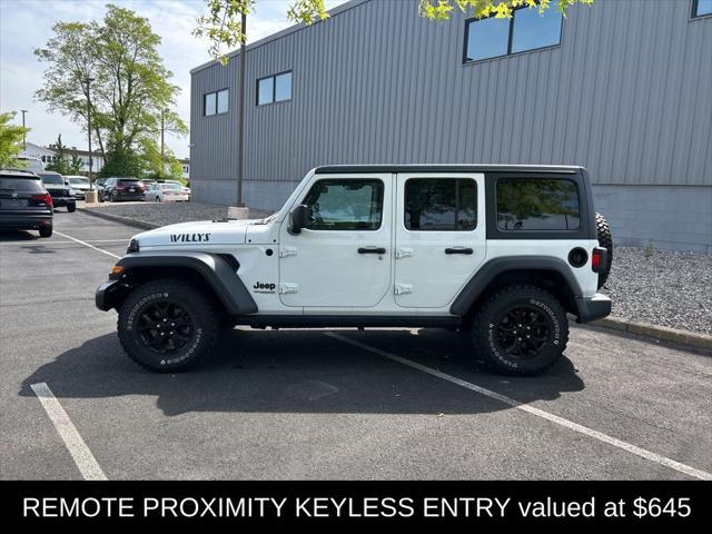 used 2021 Jeep Wrangler Unlimited car, priced at $31,349