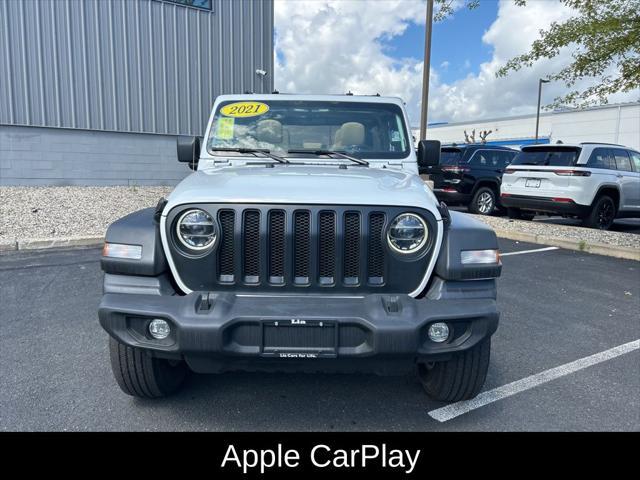 used 2021 Jeep Wrangler Unlimited car, priced at $30,799