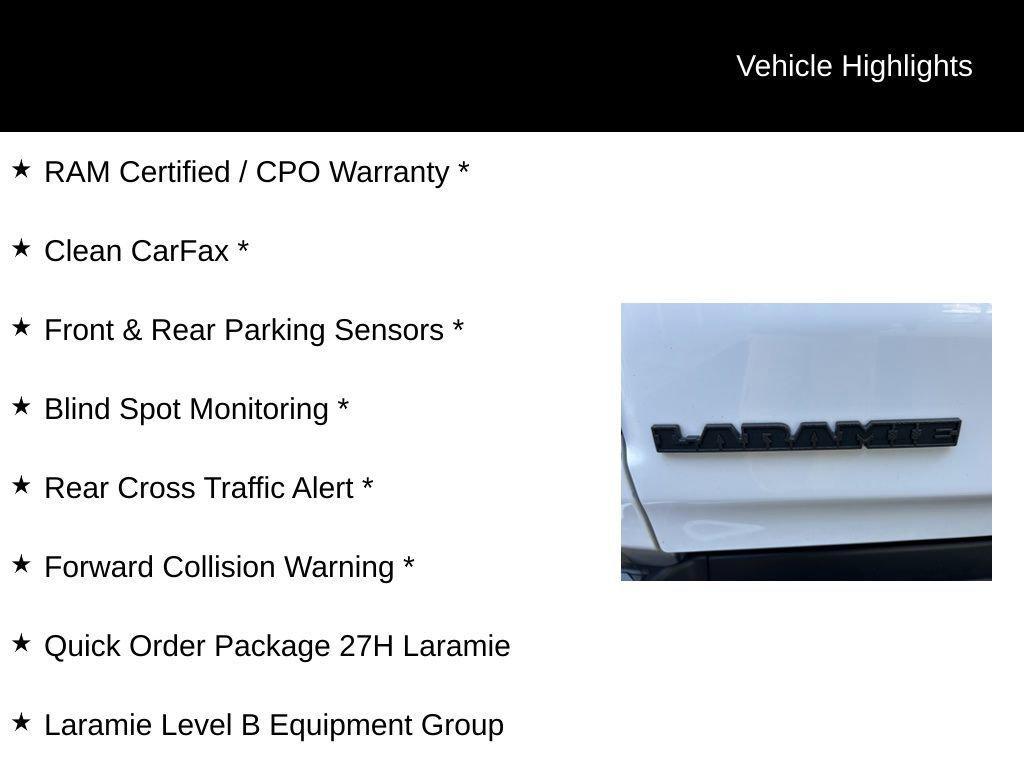 used 2023 Ram 1500 car, priced at $41,999