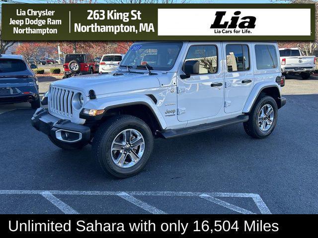 used 2021 Jeep Wrangler Unlimited car, priced at $34,287