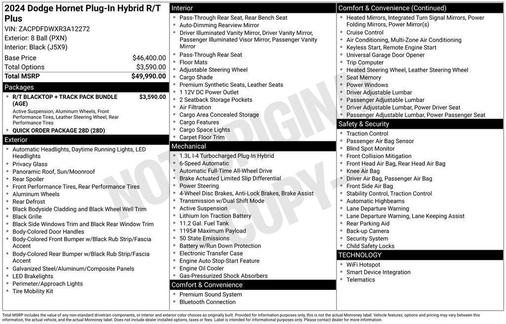 used 2024 Dodge Hornet car, priced at $26,849