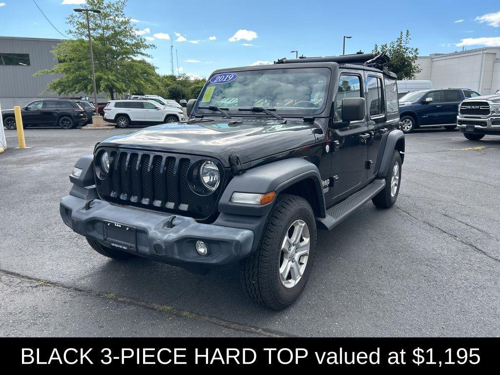 used 2019 Jeep Wrangler Unlimited car, priced at $24,287