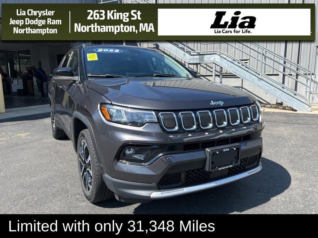 used 2022 Jeep Compass car, priced at $24,425