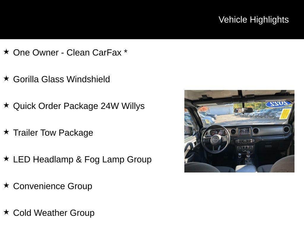 used 2022 Jeep Gladiator car, priced at $35,499