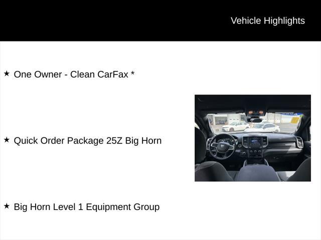 used 2021 Ram 1500 car, priced at $34,787
