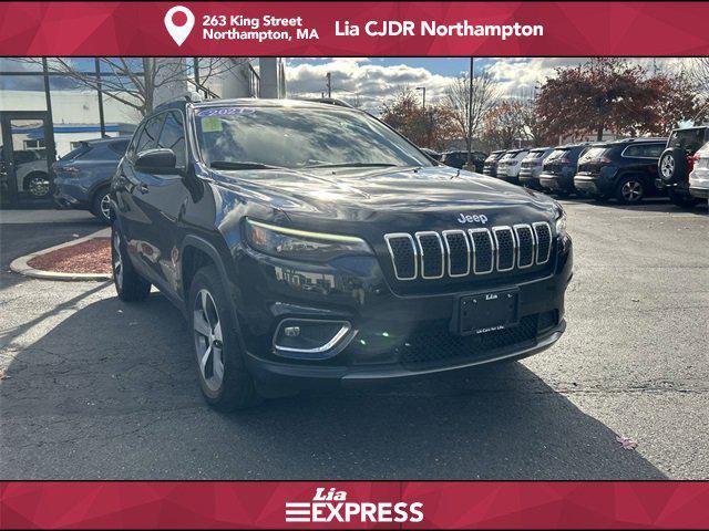 used 2021 Jeep Cherokee car, priced at $25,595