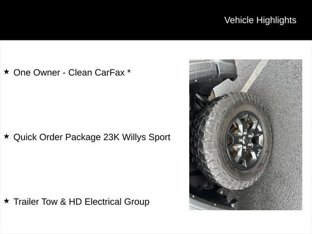 used 2022 Jeep Wrangler Unlimited car, priced at $30,225