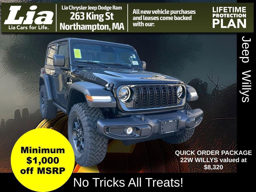 new 2026 Jeep Wrangler car, priced at $48,255