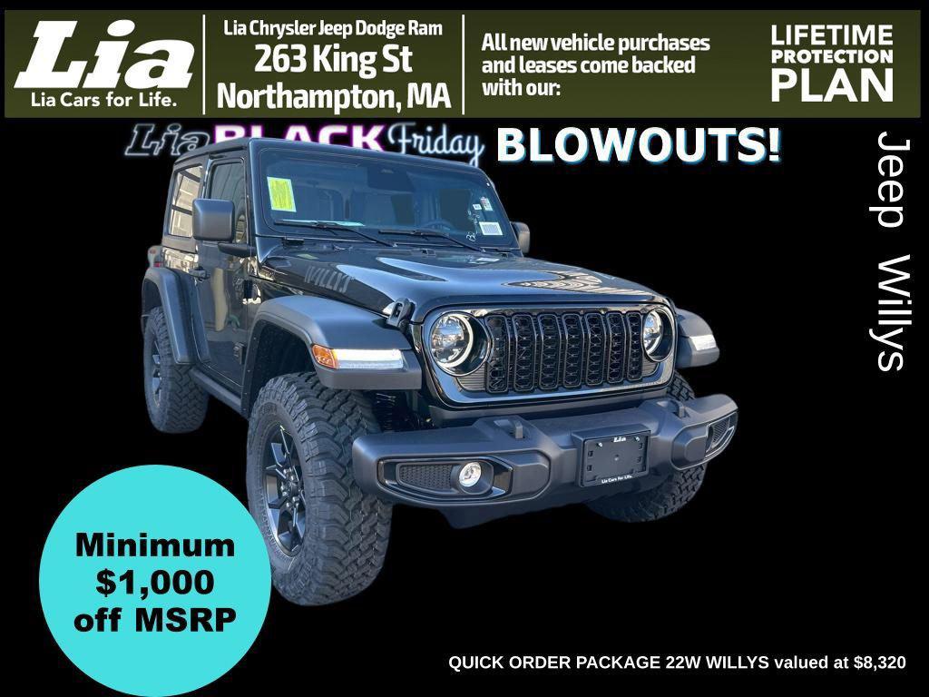 new 2026 Jeep Wrangler car, priced at $48,255