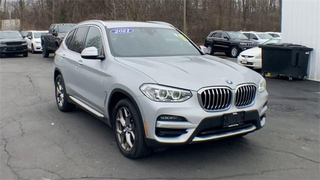 used 2021 BMW X3 car, priced at $26,499