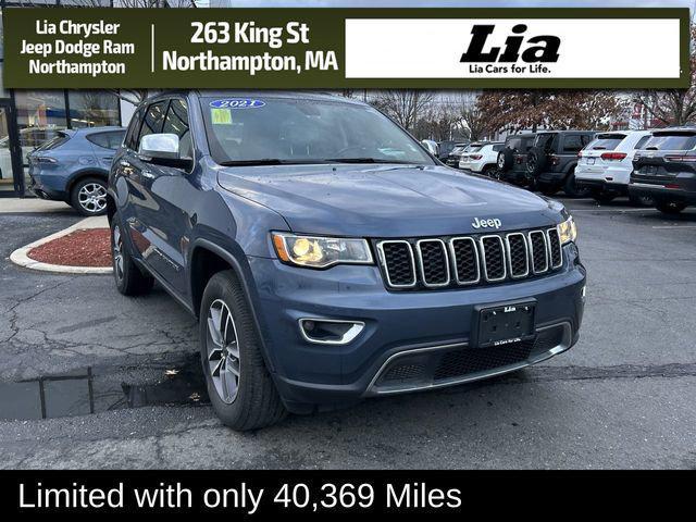 used 2021 Jeep Grand Cherokee car, priced at $27,287