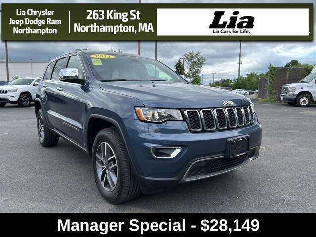 used 2021 Jeep Grand Cherokee car, priced at $27,987