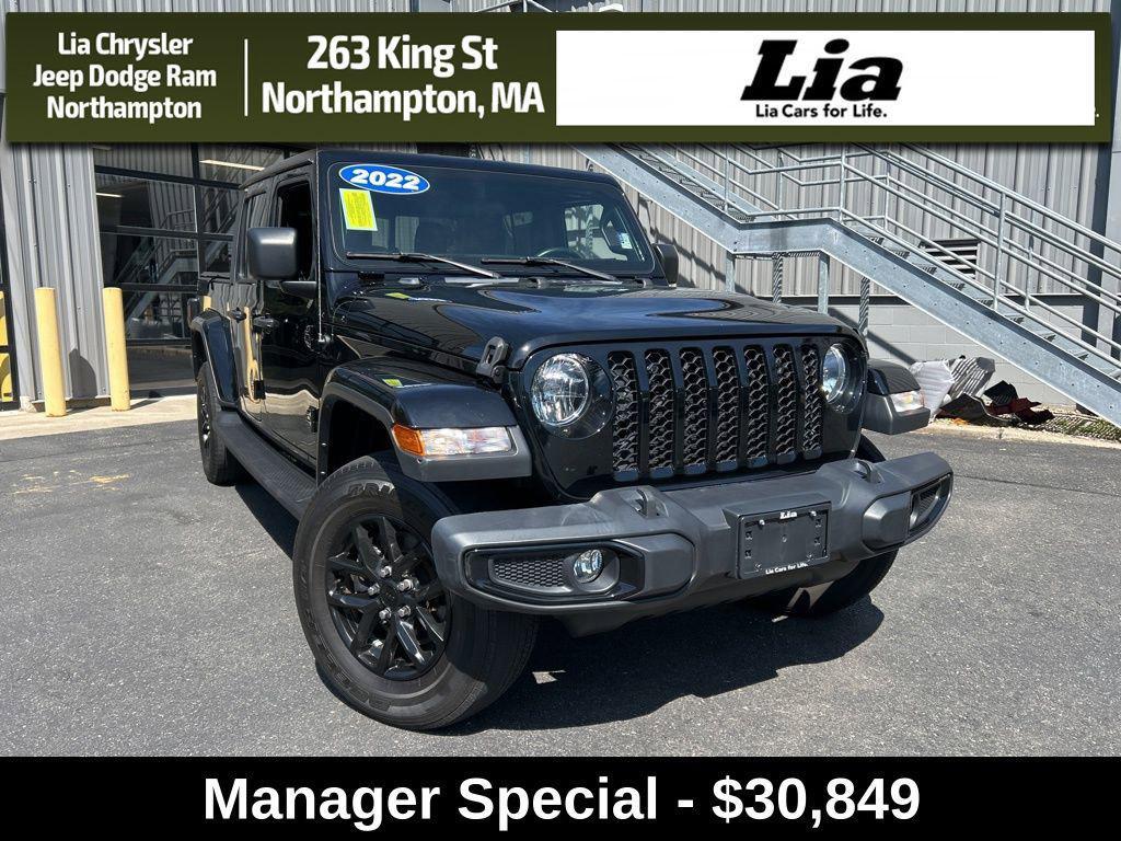 used 2022 Jeep Gladiator car, priced at $30,849