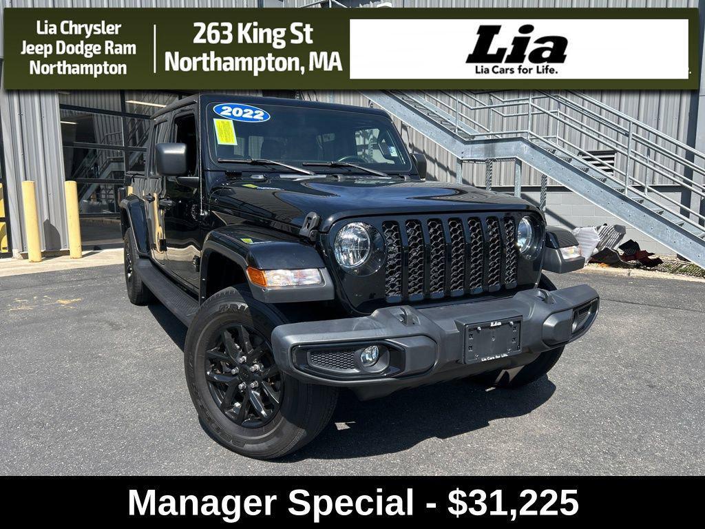 used 2022 Jeep Gladiator car, priced at $31,225