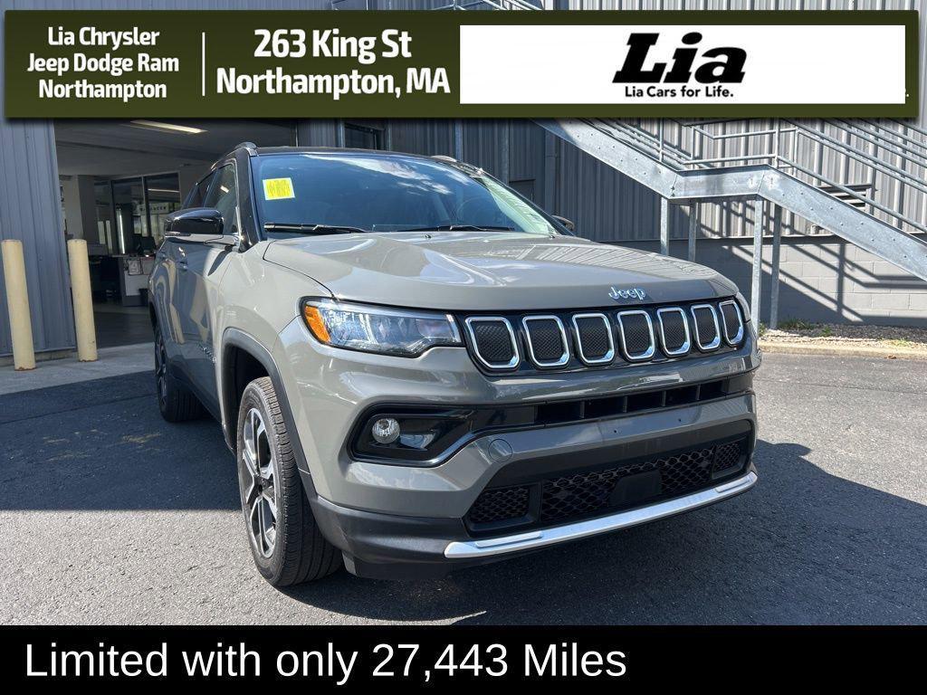 used 2022 Jeep Compass car, priced at $23,879
