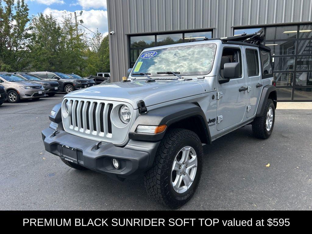 used 2022 Jeep Wrangler Unlimited car, priced at $29,667