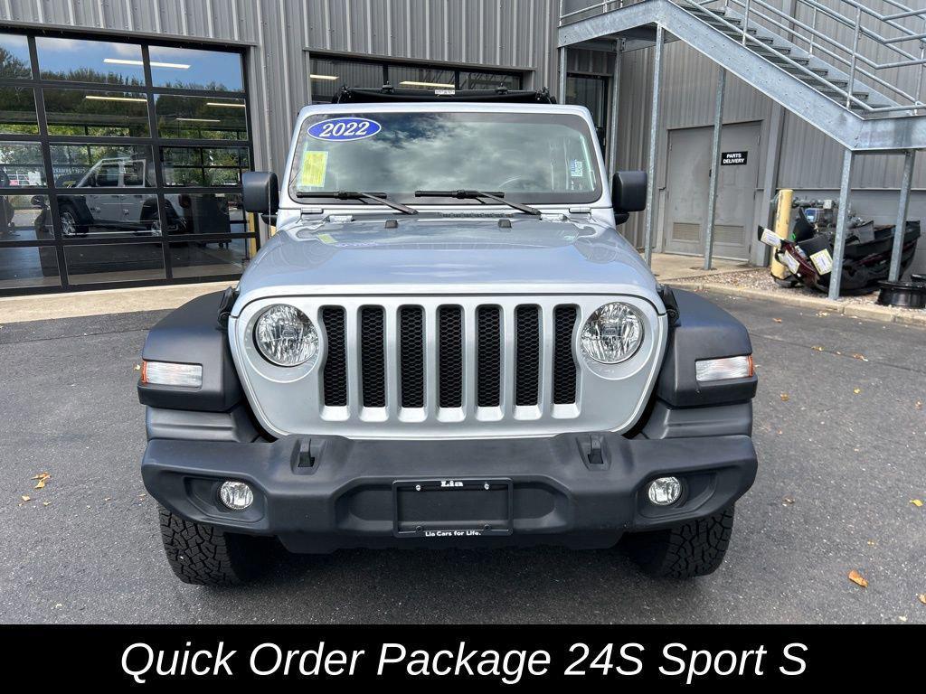 used 2022 Jeep Wrangler Unlimited car, priced at $29,667