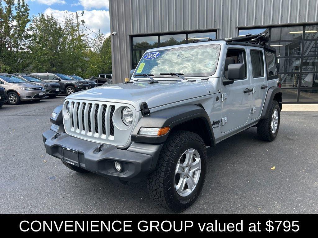 used 2022 Jeep Wrangler Unlimited car, priced at $29,667