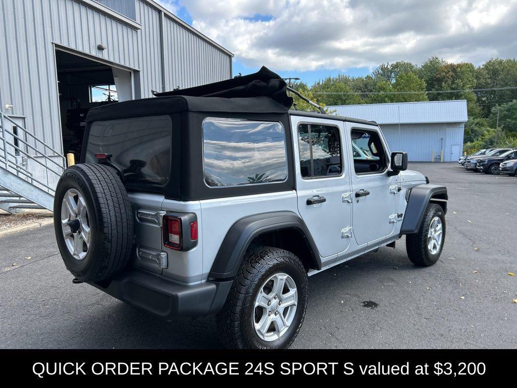 used 2022 Jeep Wrangler Unlimited car, priced at $29,667