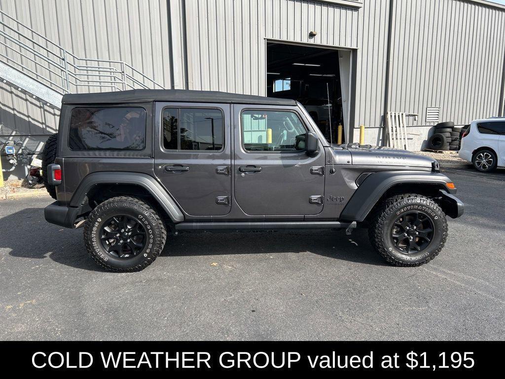 used 2022 Jeep Wrangler car, priced at $32,667