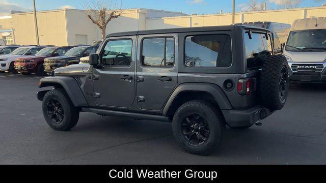 used 2021 Jeep Wrangler car, priced at $29,587