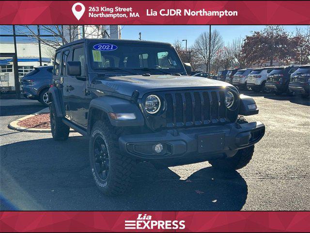 used 2021 Jeep Wrangler car, priced at $31,987