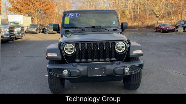 used 2021 Jeep Wrangler car, priced at $29,587