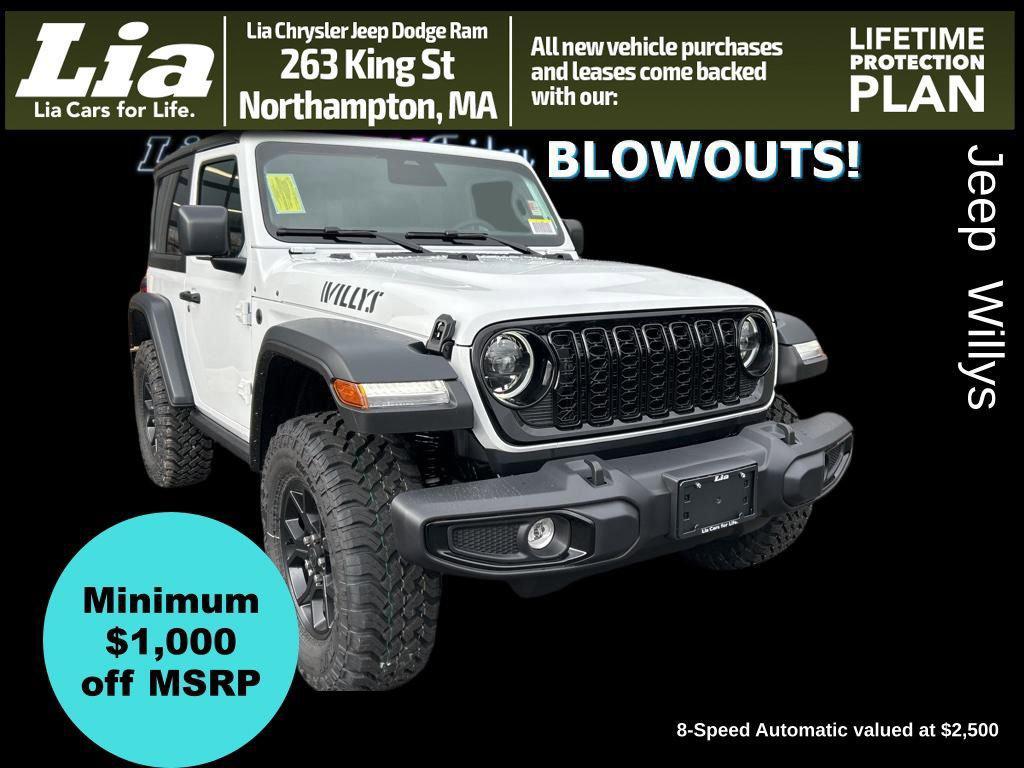 new 2026 Jeep Wrangler car, priced at $47,022