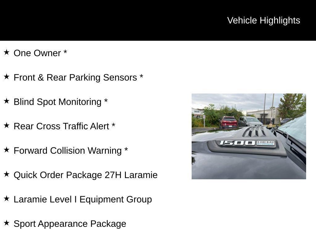 used 2022 Ram 1500 car, priced at $42,499