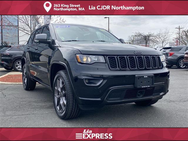 used 2021 Jeep Grand Cherokee car, priced at $30,199