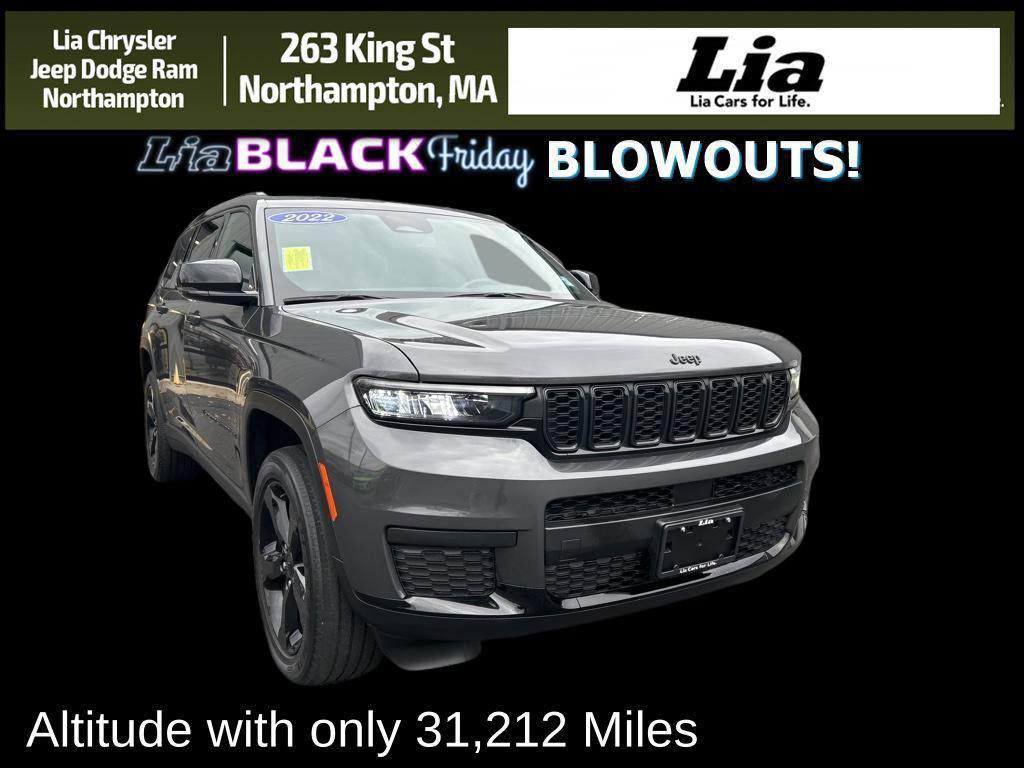 used 2022 Jeep Grand Cherokee L car, priced at $31,750
