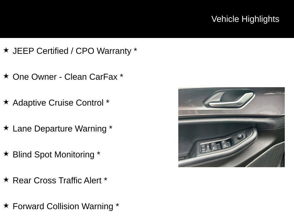 used 2022 Jeep Grand Cherokee L car, priced at $31,750