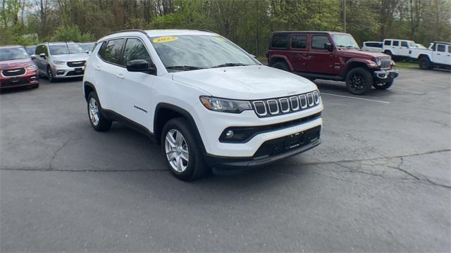 used 2022 Jeep Compass car, priced at $25,249