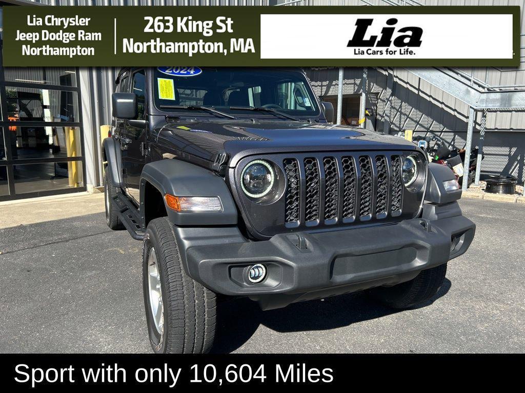 used 2024 Jeep Wrangler car, priced at $33,449