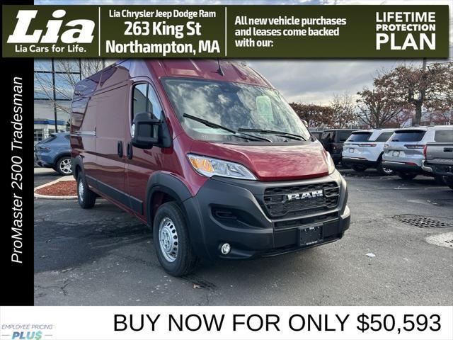 new 2025 Ram ProMaster 2500 car, priced at $50,593