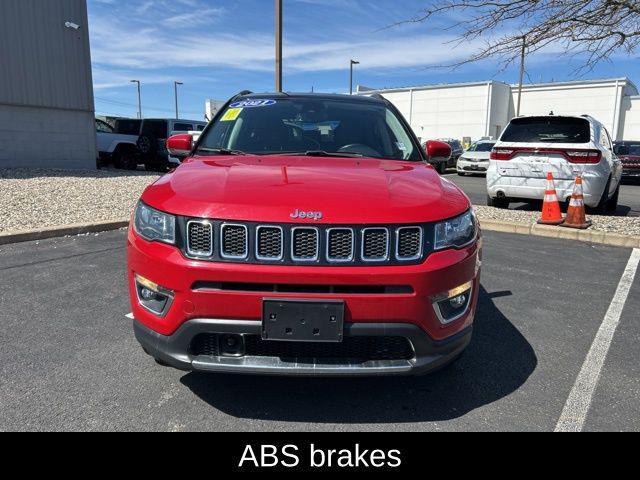 used 2021 Jeep Compass car, priced at $22,949