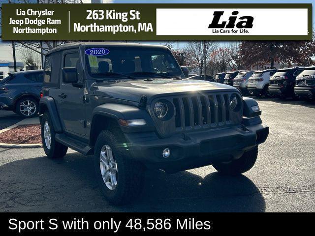 used 2020 Jeep Wrangler car, priced at $24,199