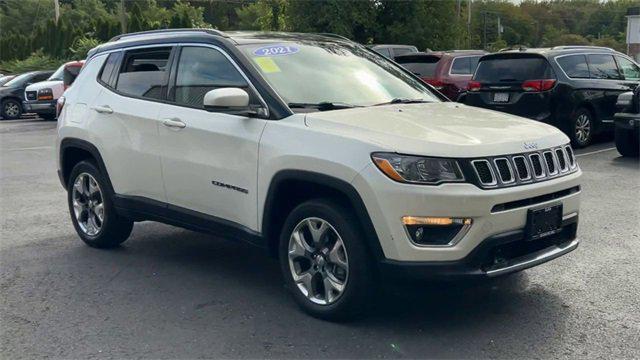 used 2021 Jeep Compass car, priced at $22,998