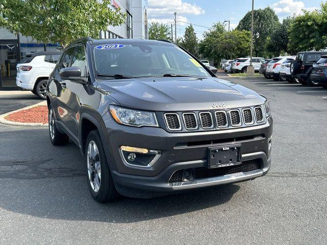 used 2021 Jeep Compass car, priced at $19,999