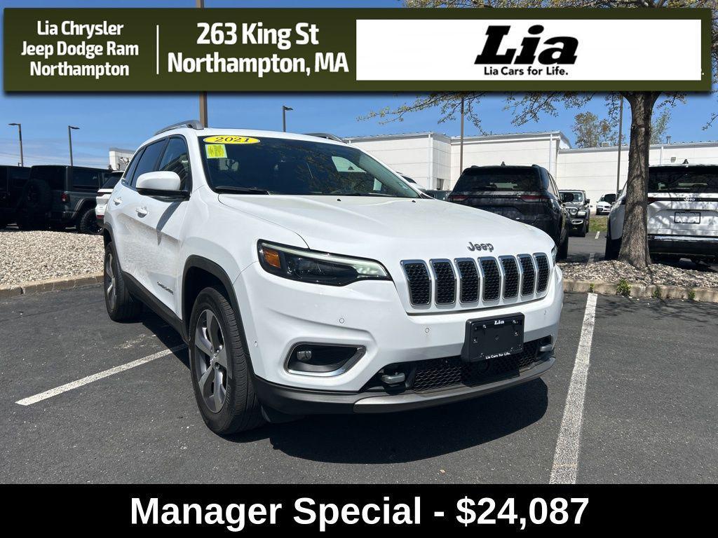 used 2021 Jeep Cherokee car, priced at $24,087